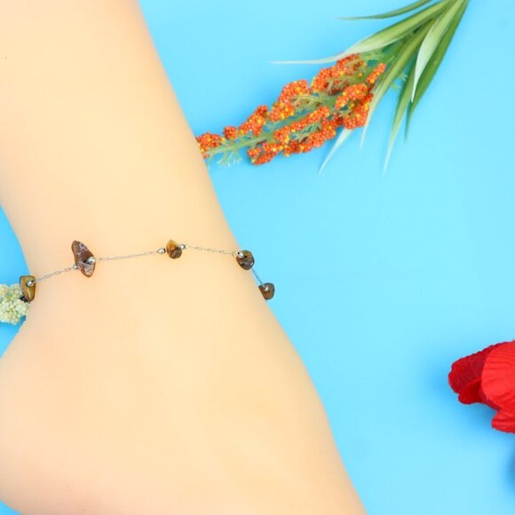 Elegant Handmade Anklet – Perfect for Women & Girls | Ideal Gift Option, DYC1805 - Picture 1 of 9